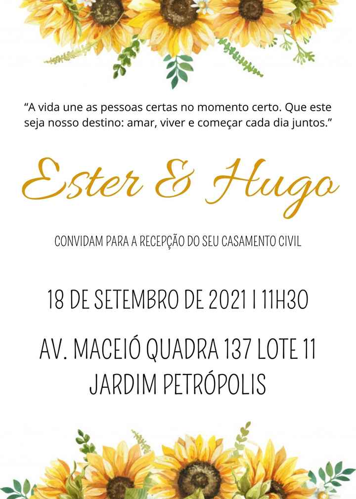 Arte do Convite #vemver - 1
