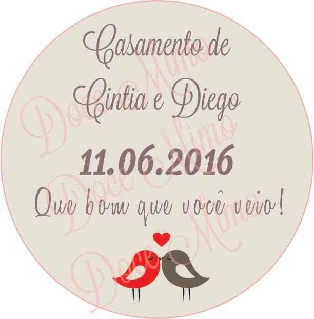 Tags do meu casamento 
