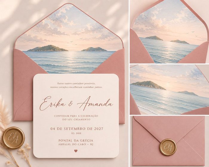 Convite de casamento 1