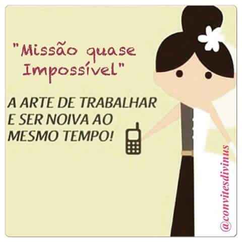 Ser noiva ou trabalhar ? - 1