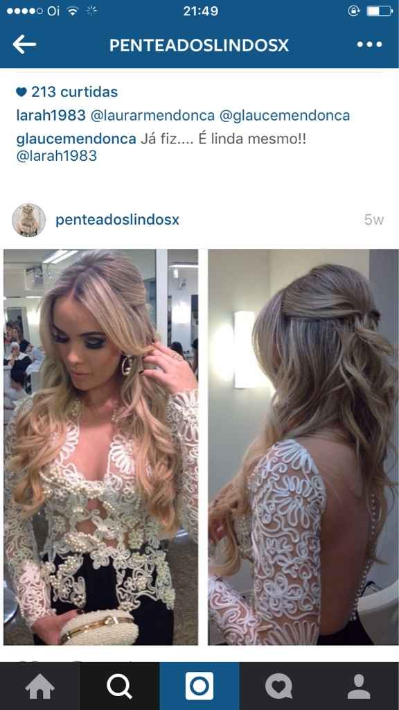 Qual penteado? - 2