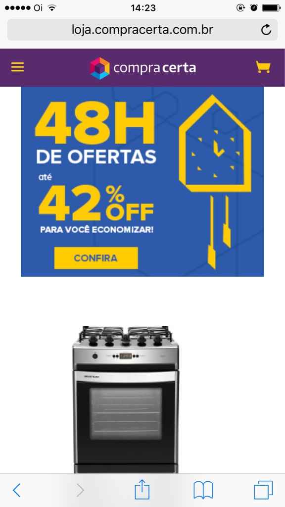 Site de compras de eletrodomésticos - 1