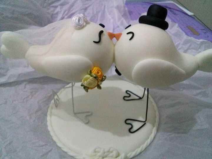Meu topo de bolo chegouu *--* - 1