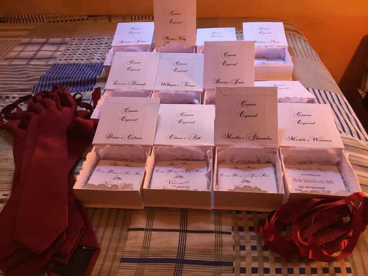 Começando a montar os convites dos padrinhos #vemver - 1