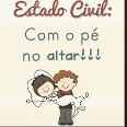 Já estou com o pé no altar