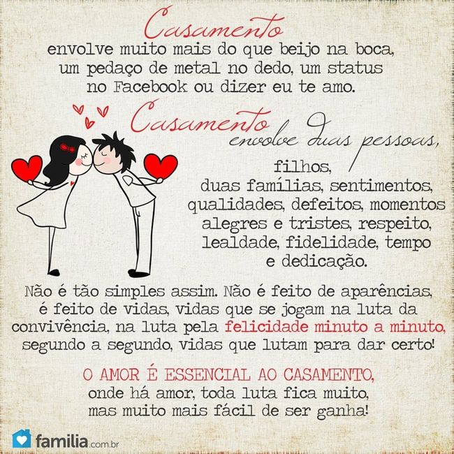 Pra vc o que significa o casamento ?