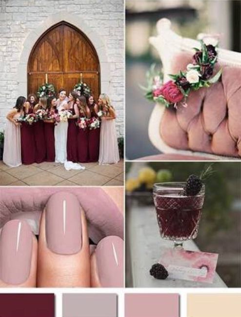 Inspirações cor marsala - 13