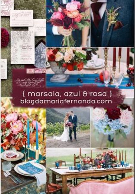 Inspirações cor marsala - 14