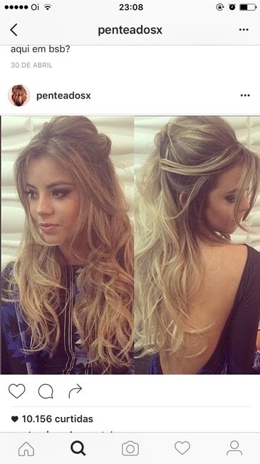 Inspiraçao penteado semi preso - qual é o seu? - 1