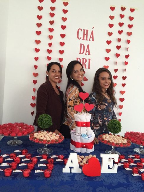 Meu chá minha Mãe e minha filha
