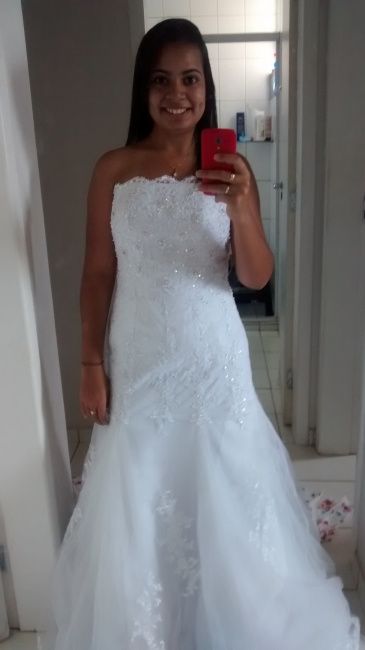 Meu vestido da china chegou!!!!!!!!!! - 2