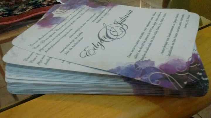 Meus convites totalmente diy. quase prontos!! - 5