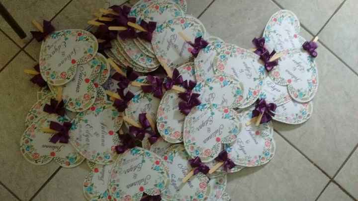 Leques diy - 2