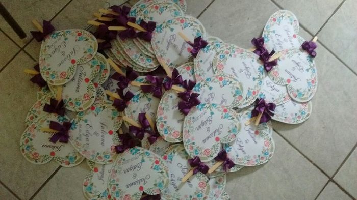 Leques diy - 2