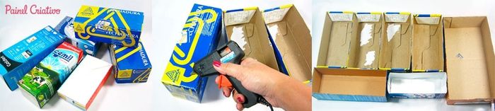Organizador de Gavetas Reciclado