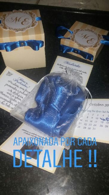 Caixinha de Padrinhos pronta 😍😍 vem ver 👨👰💍 - 4