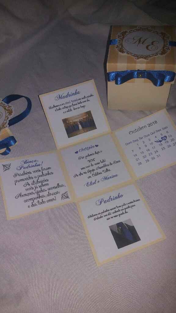 Convite dos Padrinhos - 1