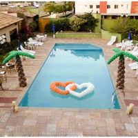 Decoração para piscina