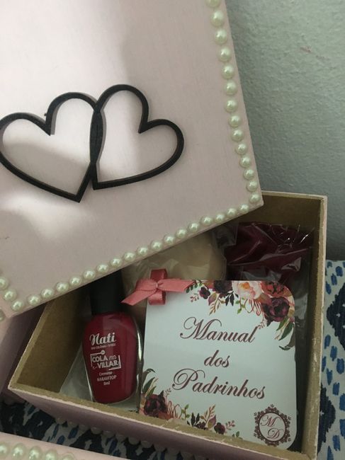Convite dos padrinhos prontos !😍 - 3