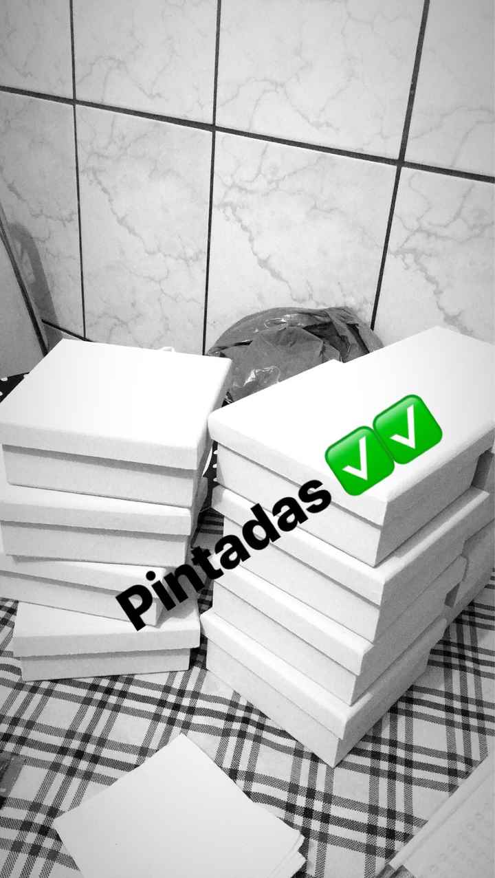 Preparativos convites padrinhos 😍 - 1