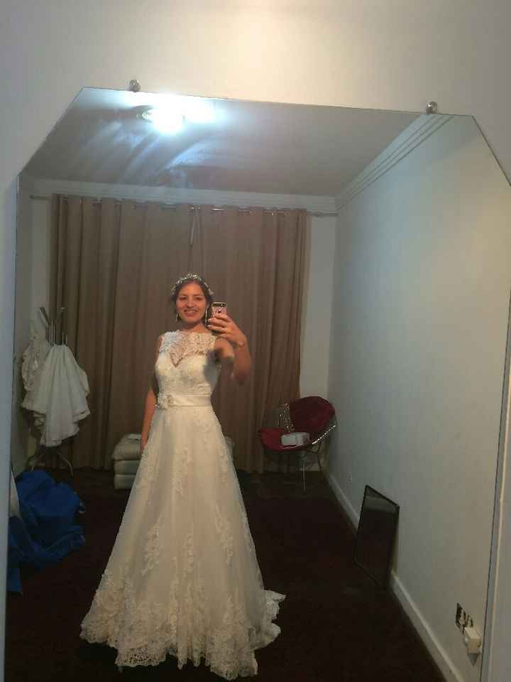 Prova do vestido - 1