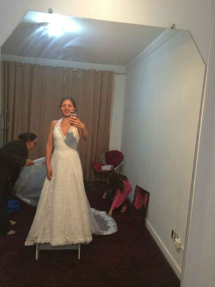 Prova do vestido - 4