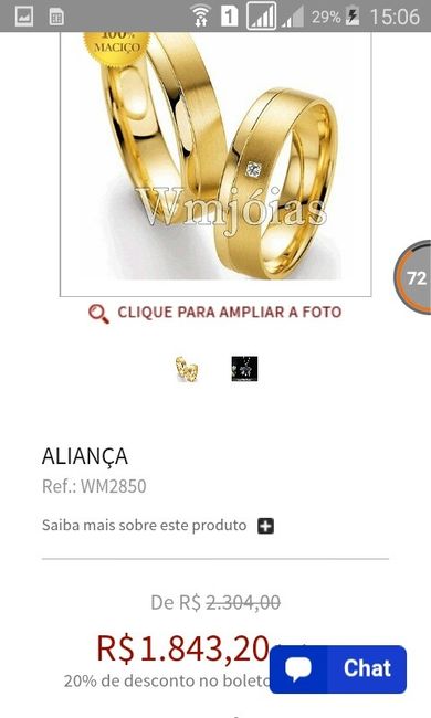 Alianças de casamento - 2