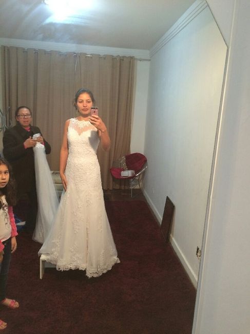 Prova do vestido - 2