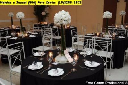 Decoração Preto e Branco