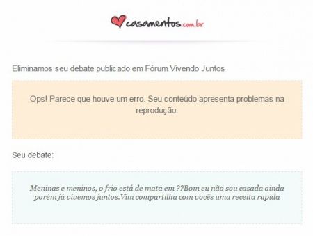 erro site