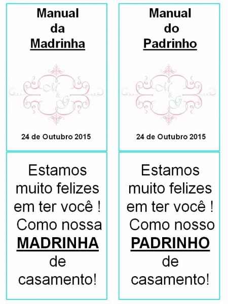 Manual dos Padrinhos