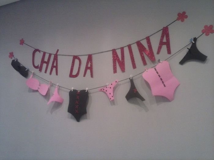 Chá de lingerie :)