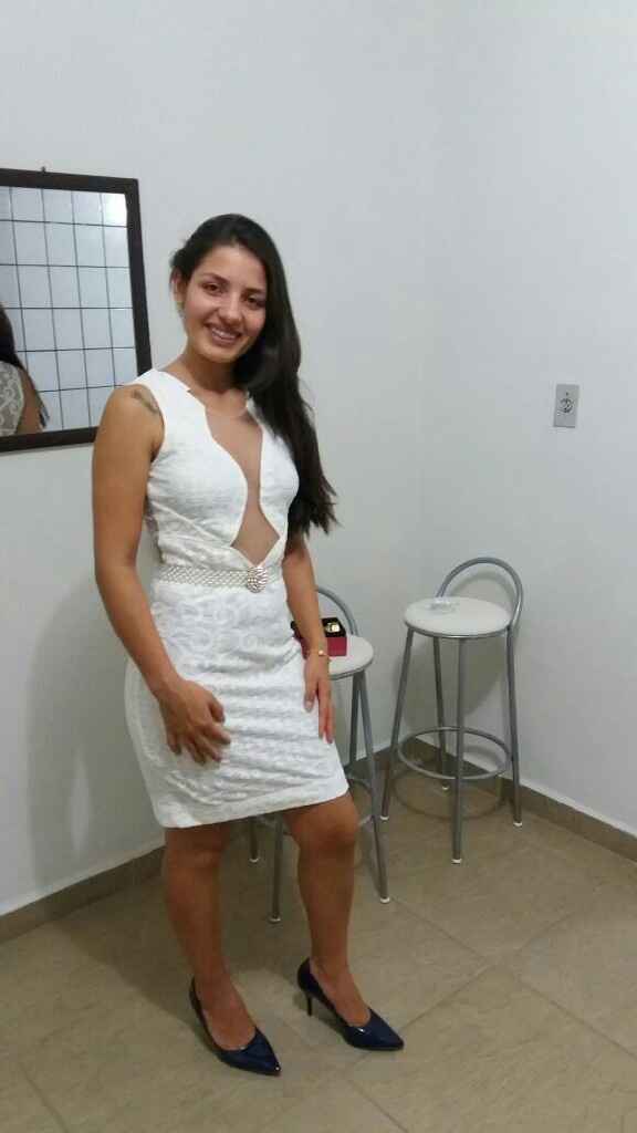 Vestido da festa. - 2