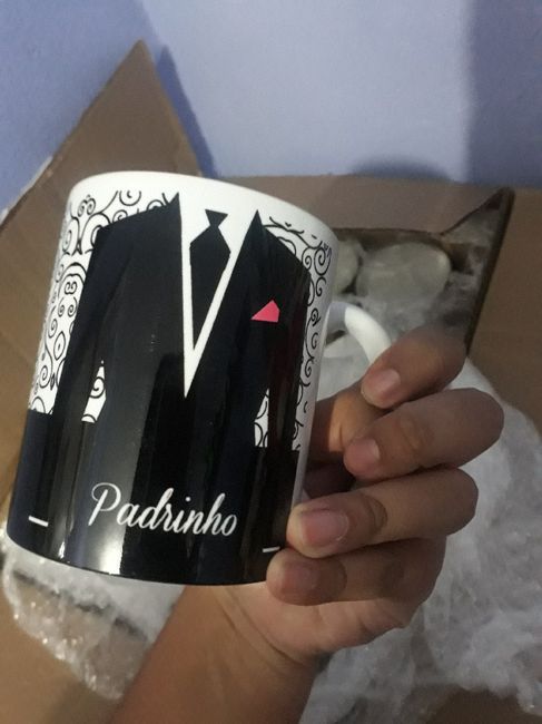 Minhas lembrancinhas para os padrinhos- Canecas - 3