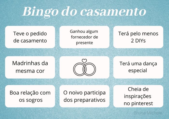 Bingo do Casamento 1