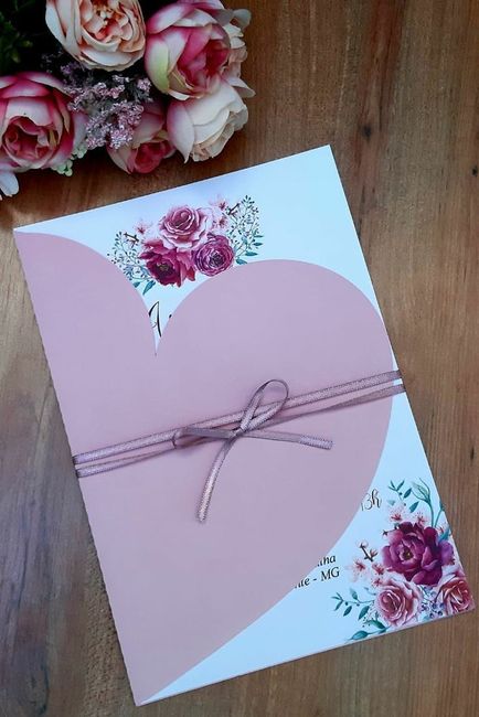 Inspirações convite rosa #outubrorosa 🎀 3