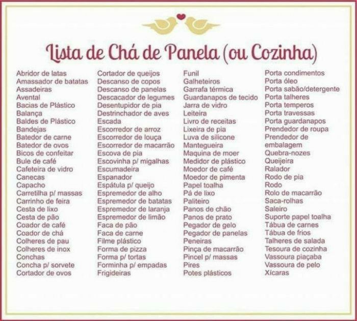 Chá de cozinha 1
