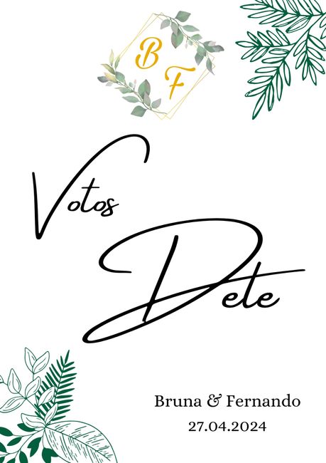Fazendo a identidade visual do casamento 5