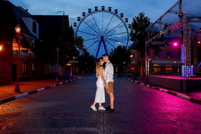 Pré wedding - Parque de diversões 1
