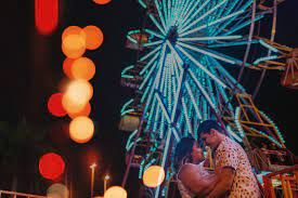 Pré wedding - Parque de diversões 3