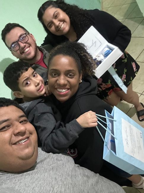 Entrega dos convites do cortejo 17