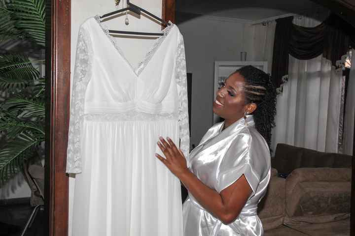 Meu dia da noiva para o meu casamento civil - 14