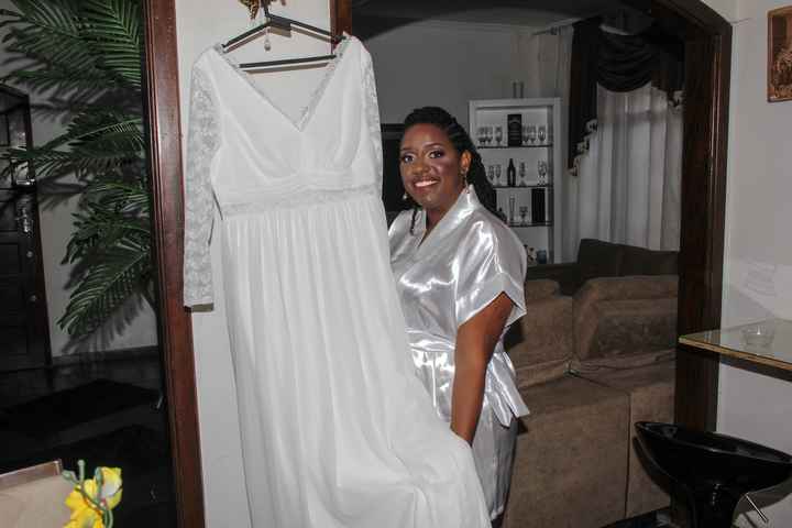 Meu dia da noiva para o meu casamento civil - 16
