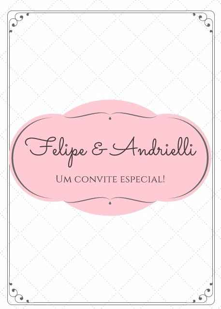Capa do Convite