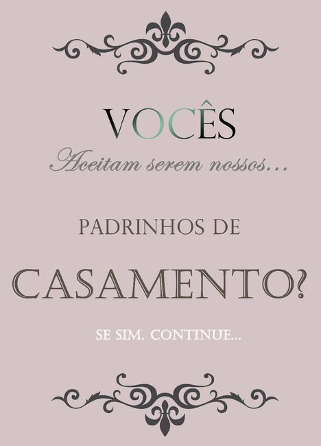 O convite