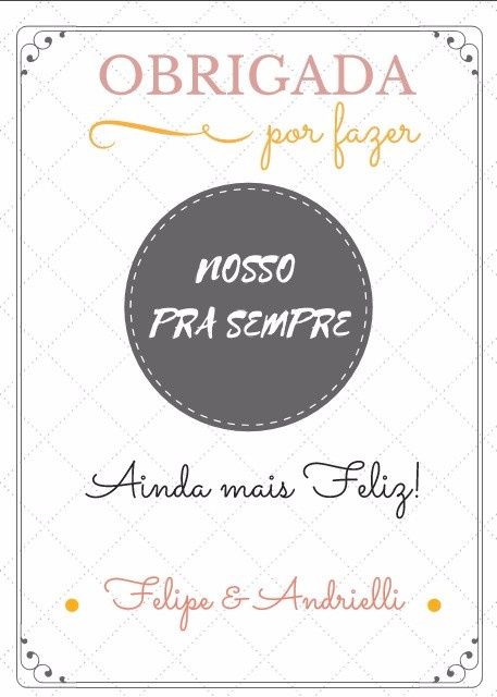 Agradecimento final