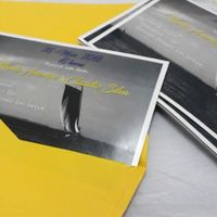 O save the date com uma fotografia especial do meu acervo