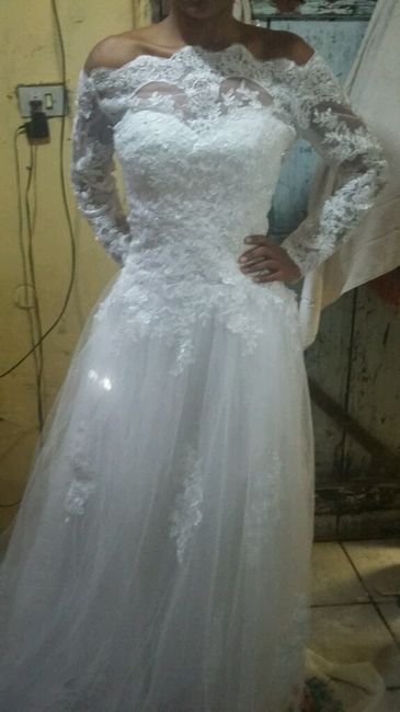 Meu vestido aliexpress chegooooou *-----* - 1