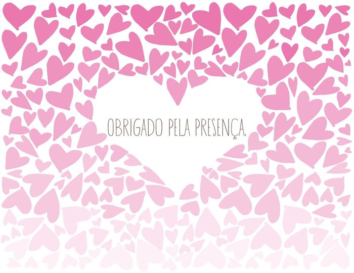 Tag de agradecimento 