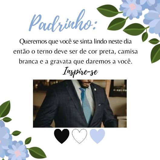 Meu manual dos padrinhos está pronto!! 4